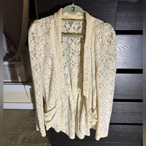 Free People Laced Blazer